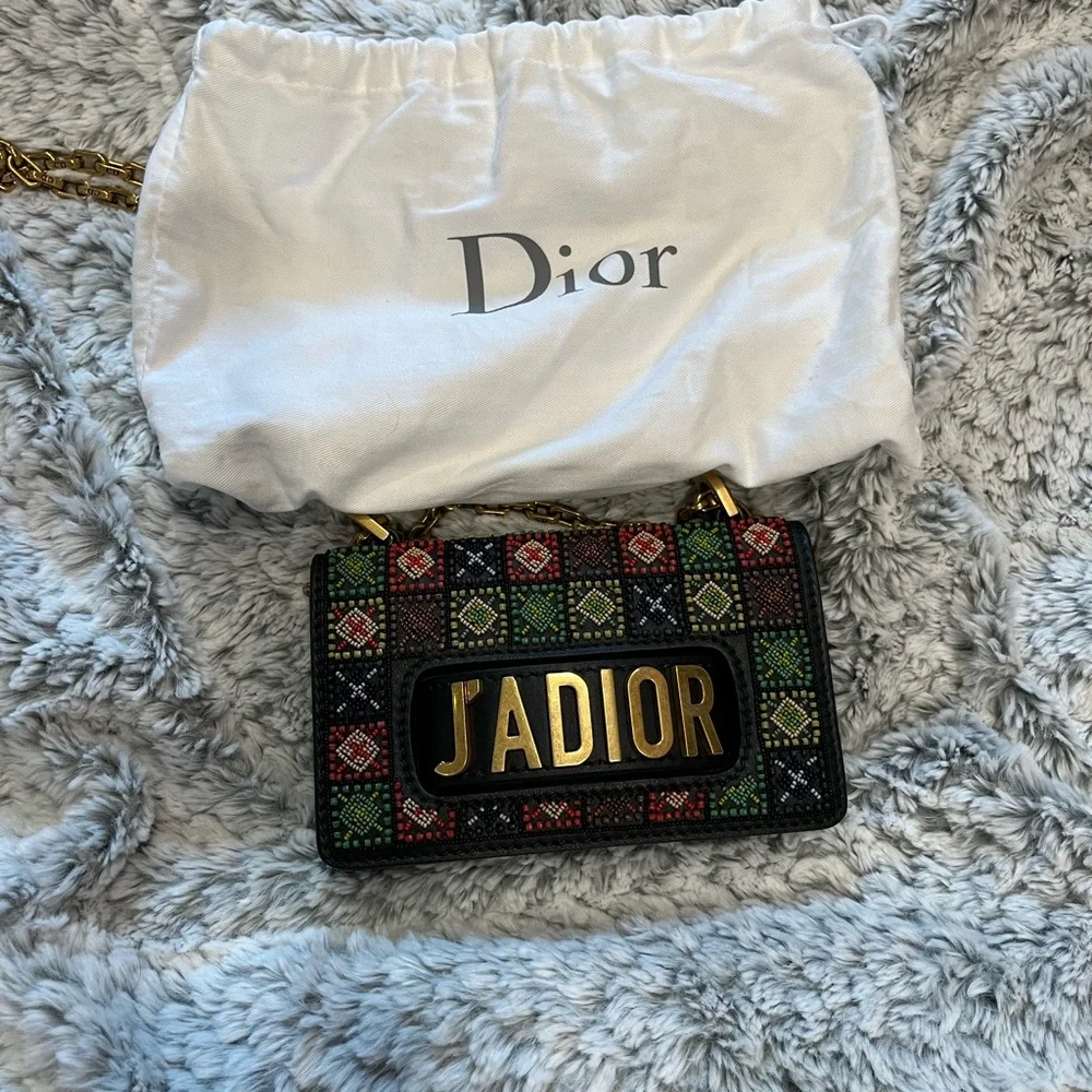 Rare limited edition beaded J’Adore purse - Picture 9 of 9